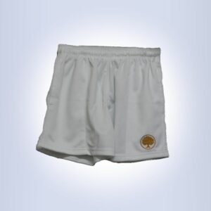 Rugby Shorts - White - Gold tree